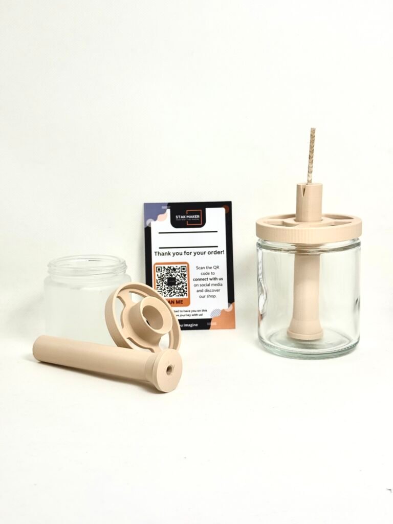 Candle Wick Centering Tool