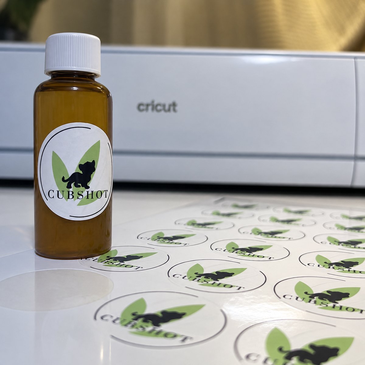 Custom Waterproof Vinyl Stickers – Glossy A4 Sheet