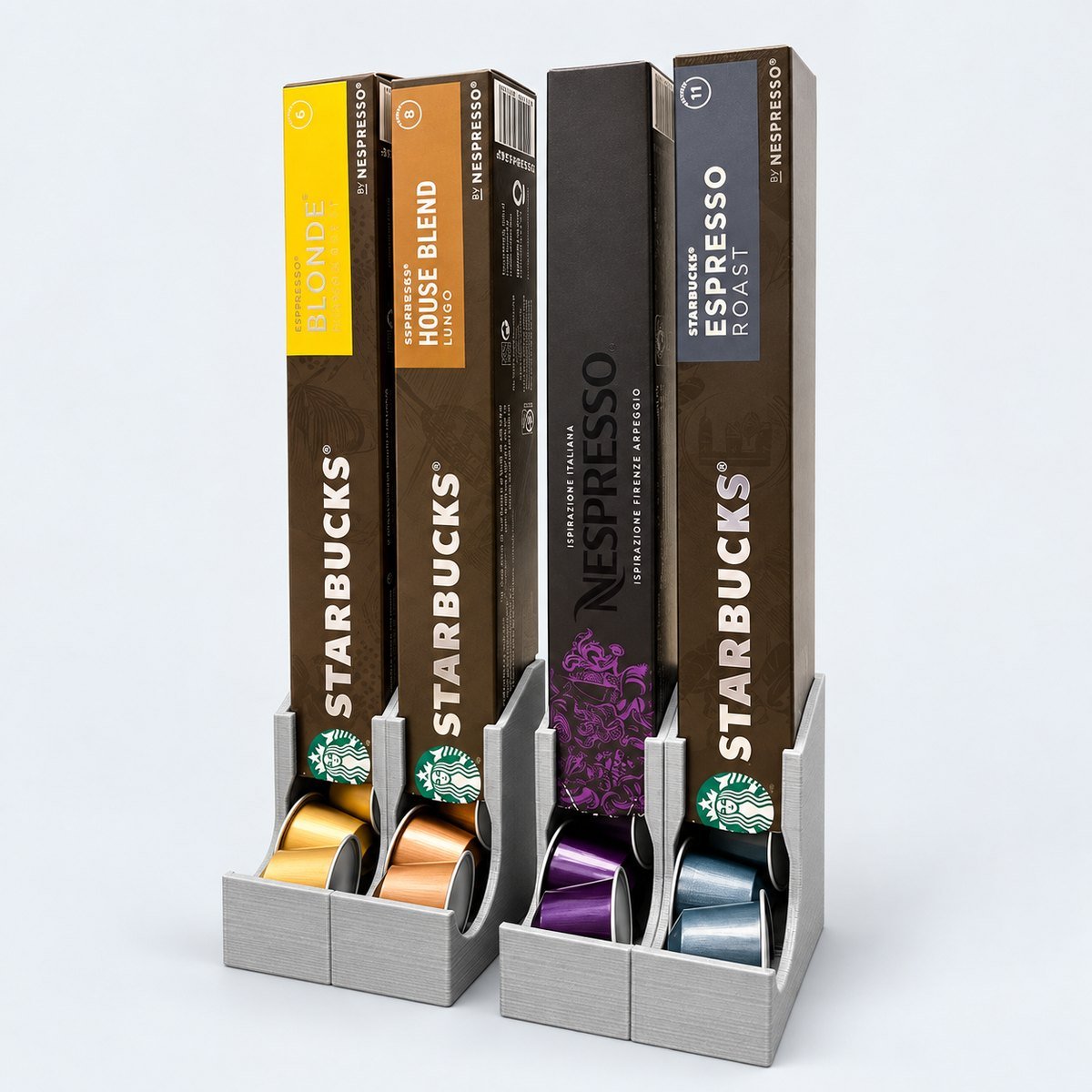 Capsule Dispenser for Nespresso – Stackable, 3D Printed