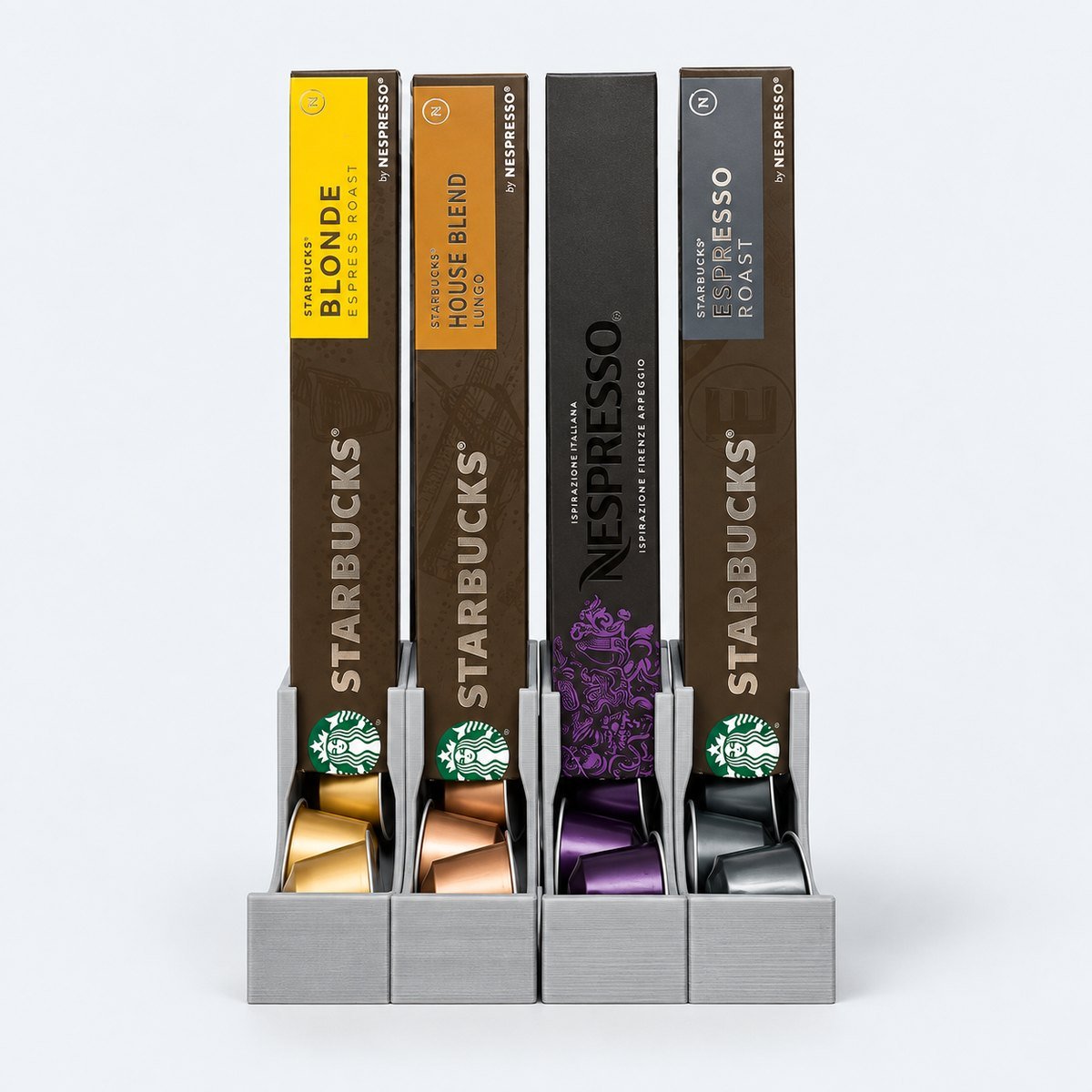 Capsule Dispenser for Nespresso – Stackable, 3D Printed